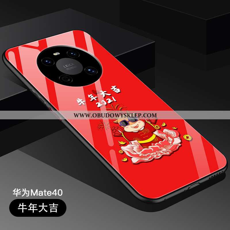 Obudowa Huawei Mate 40 Cienkie Wysoki Koniec Etui, Etui Huawei Mate 40 Ochraniacz All Inclusive Czer
