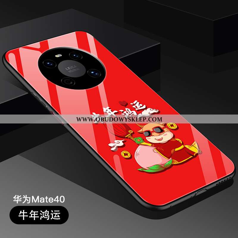 Obudowa Huawei Mate 40 Cienkie Wysoki Koniec Etui, Etui Huawei Mate 40 Ochraniacz All Inclusive Czer