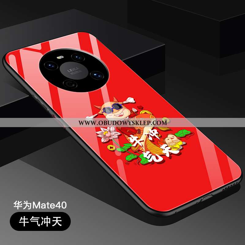 Obudowa Huawei Mate 40 Cienkie Wysoki Koniec Etui, Etui Huawei Mate 40 Ochraniacz All Inclusive Czer