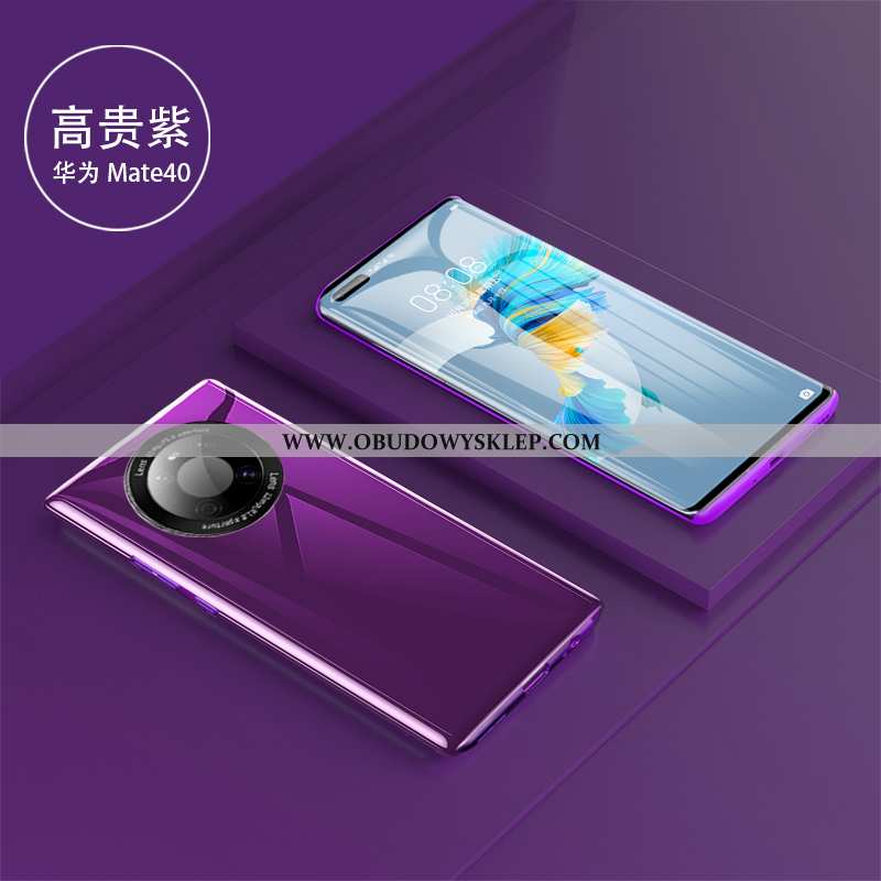 Obudowa Huawei Mate 40 Luksusowy Futerał Czarny, Etui Huawei Mate 40 Kreatywne Wysoki Koniec Czarna