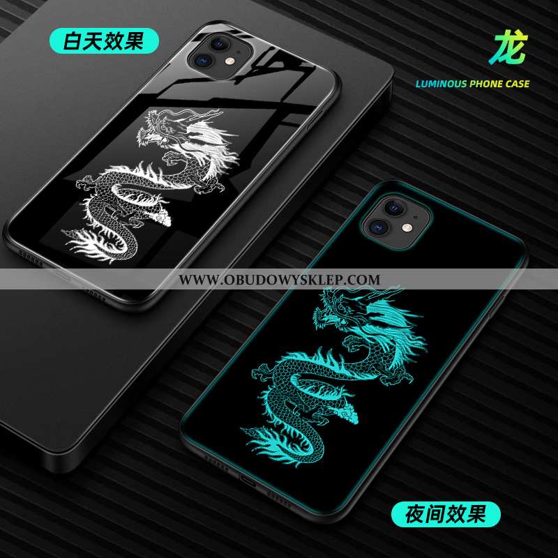 Obudowa iPhone 12 Kreatywne Rat Anti-fall, Etui iPhone 12 Trendy Futerał Zielone