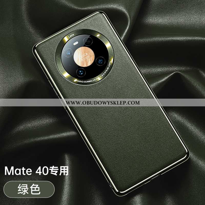 Pokrowce Huawei Mate 40 Skóra Silikonowe Etui, Obudowa Huawei Mate 40 Super Cienkie Niebieska