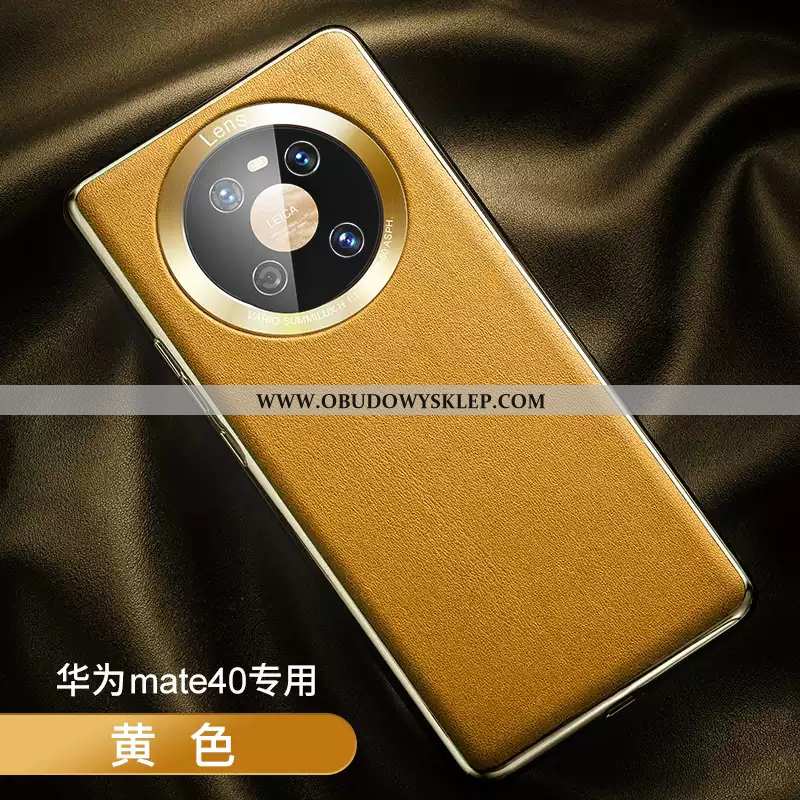 Pokrowce Huawei Mate 40 Skóra Silikonowe Etui, Obudowa Huawei Mate 40 Super Cienkie Niebieska