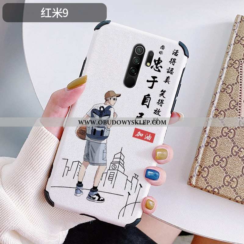 Pokrowce Xiaomi Redmi 9 Miękki Etui Biały, Obudowa Xiaomi Redmi 9 Silikonowe Proste Biała