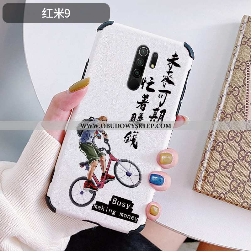 Pokrowce Xiaomi Redmi 9 Miękki Etui Biały, Obudowa Xiaomi Redmi 9 Silikonowe Proste Biała