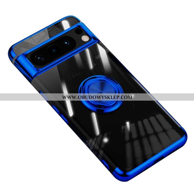 Etui Do Google Pixel 8 Pro Przezroczysty Wspornik Pierścieniowy