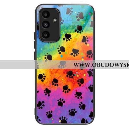 Etui Do Samsung Galaxy A15 5g Odciski Palców Ze Szkła Hartowanego