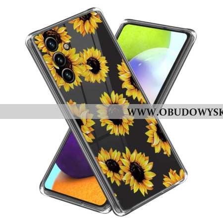 Etui Do Samsung Galaxy A15 5g Ładne Słoneczniki