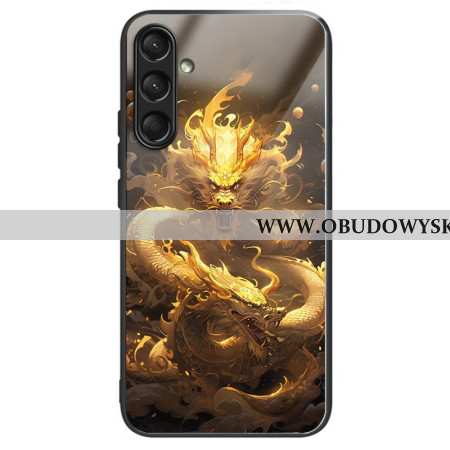 Etui Do Samsung Galaxy A16 5g Szkło Hartowane Złoty Smok