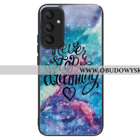 Etui Do Samsung Galaxy A55 5g Nigdy Nie Przestawaj Marzyć O Szkle Hartowanym
