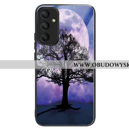 Etui Do Samsung Galaxy A55 5g Szkło Hartowane W Kształcie Drzewa I Księżyca