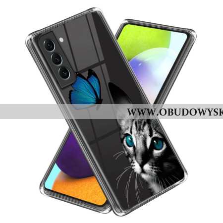 Etui Do Samsung Galaxy S24 Plus 5g Kot I Motyl