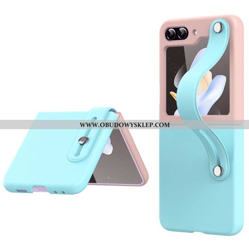 Etui Do Samsung Galaxy Z Flip 5 Dwukolorowy Pasek