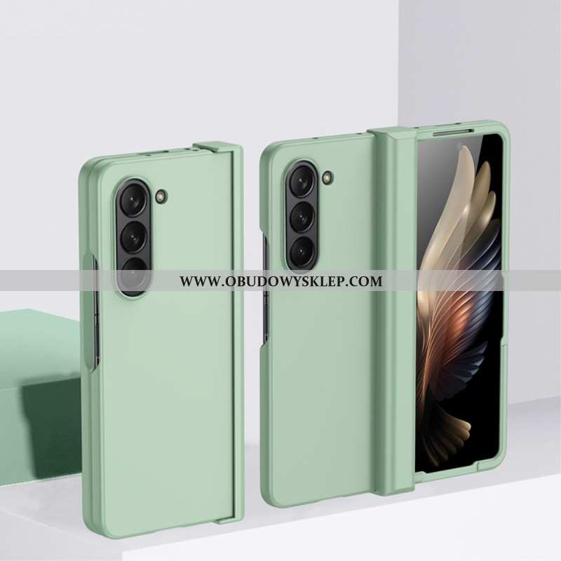 Etui Do Samsung Galaxy Z Fold 5 Ultracienki Dotyk Skóry