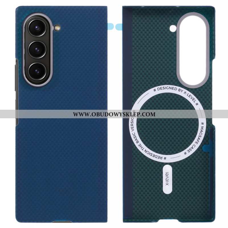 Etui Do Samsung Galaxy Z Fold 6 Magnetyczny Efekt Skóry X-level