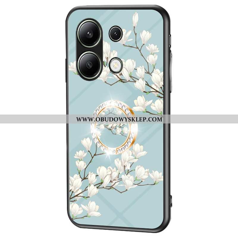 Etui Do Xiaomi Redmi Note 13 4g Kwiatowy Uchwyt Na Pierścionek
