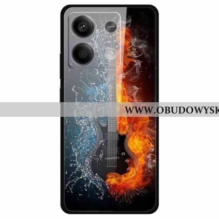 Etui Do Xiaomi Redmi Note 13 5g Gitara Lodu I Ognia Ze Szkła Hartowanego