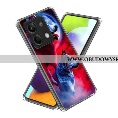 Etui Do Xiaomi Redmi Note 13 5g Wilk Na Księżycu