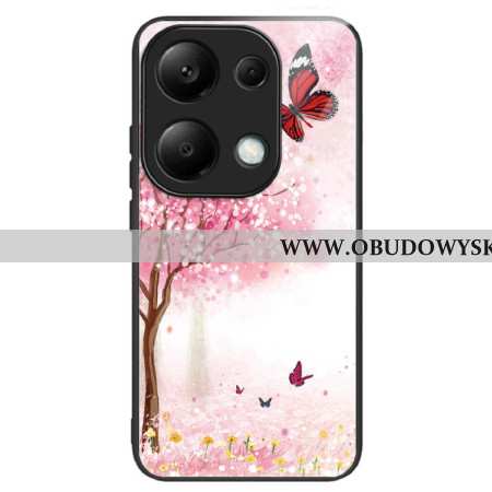 Etui Do Xiaomi Redmi Note 13 Pro 4g Kwiaty Wiśni Ze Szkła Hartowanego