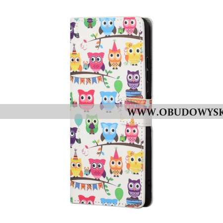 Etui Folio Do Google Pixel 8a Gang Sów