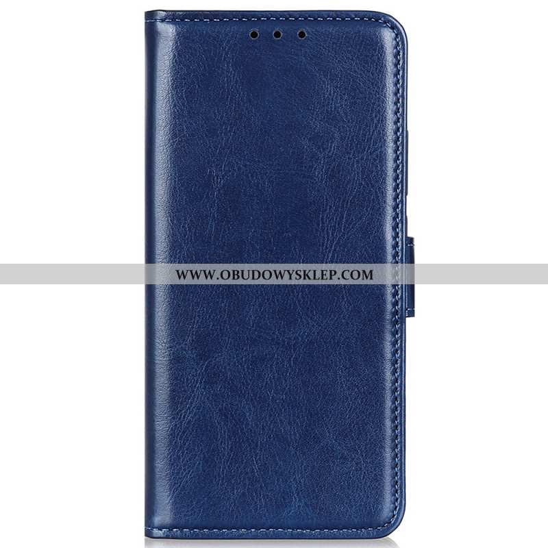 Etui Folio Do Google Pixel 9 Pro Imitacja Skóry Lakierowanej