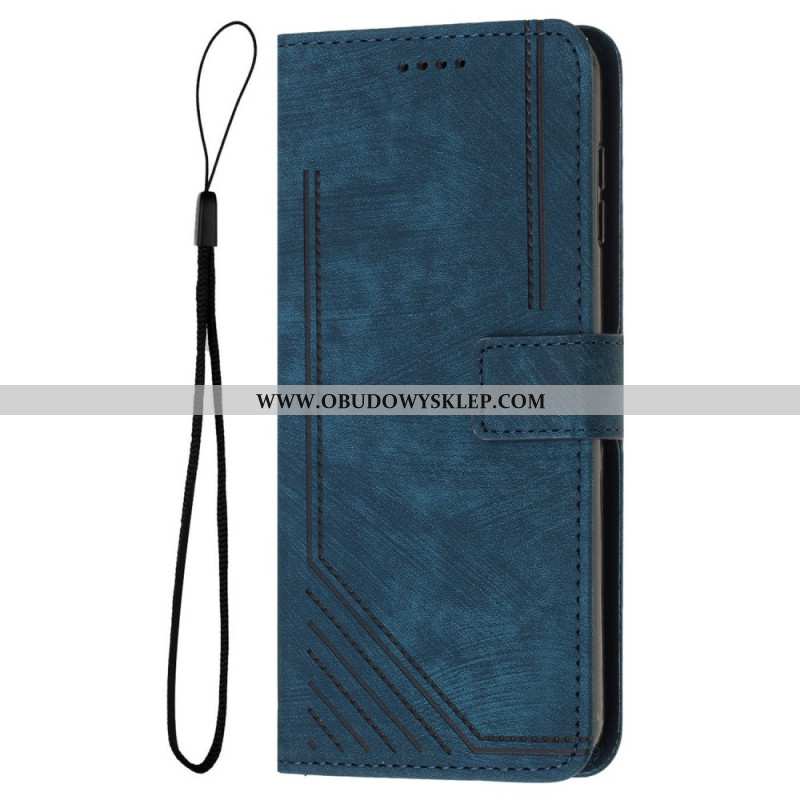Etui Folio Do Google Pixel 9 Pro Linie Paska