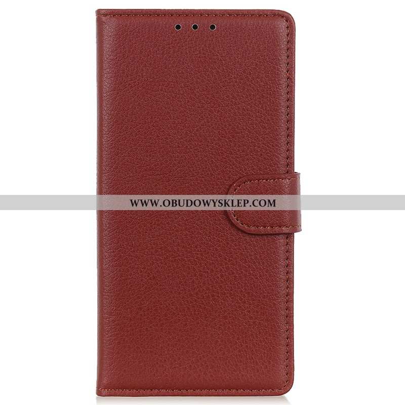 Etui Folio Do Oppo Reno 11 5g Tradycyjna Sztuczna Skóra