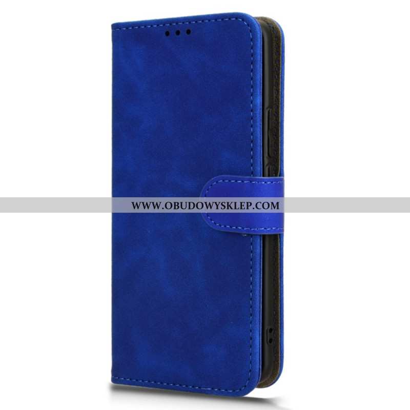 Etui Folio Do Realme 12 Plus 5g Zamszowy Styl