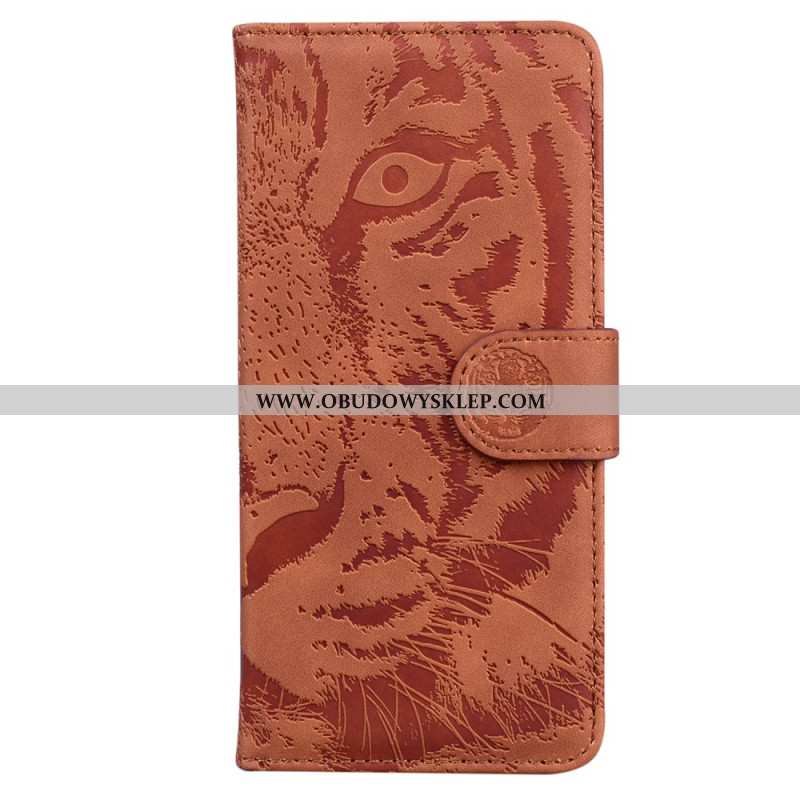 Etui Folio Do Realme 12 Pro / 12 Pro Plus Ślad Tygrysa