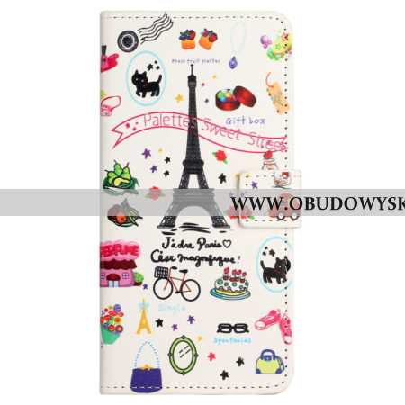 Etui Folio Do Samsung Galaxy S24 Fe Kocham Paryż