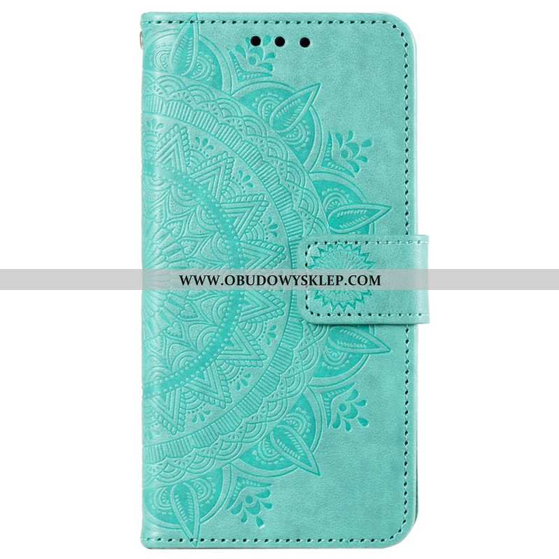 Etui Folio Do Sony Xperia 1 Vi Mandala Słońce Z Paskiem