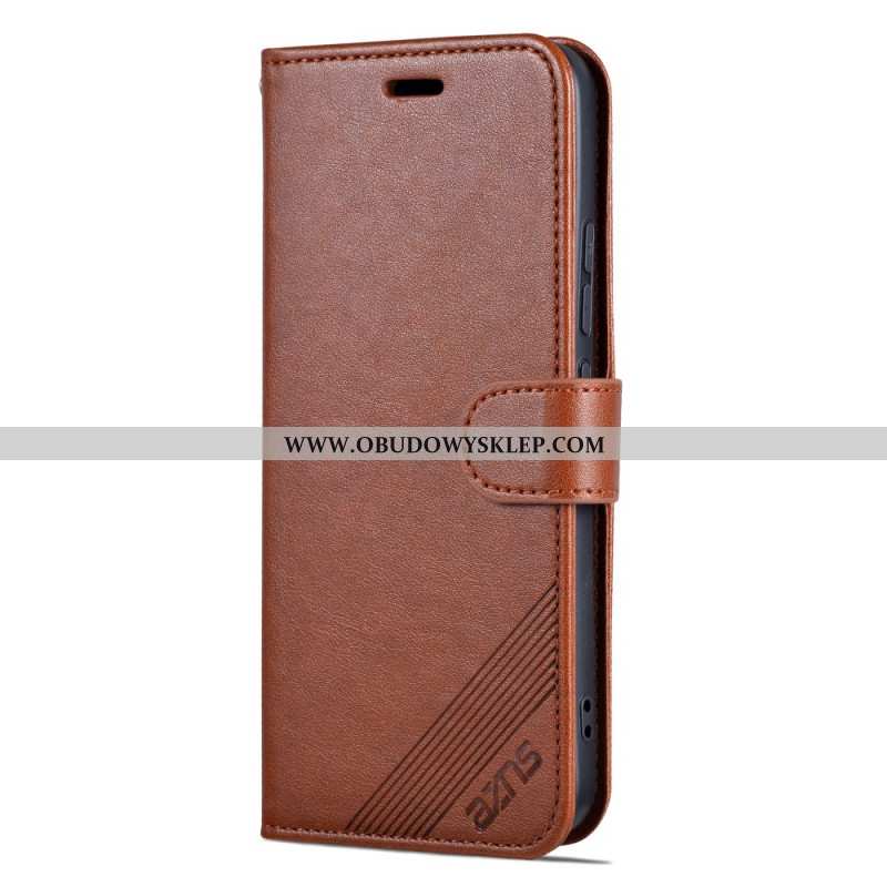 Etui Folio Do Xiaomi 14 Skórzany Styl Azns