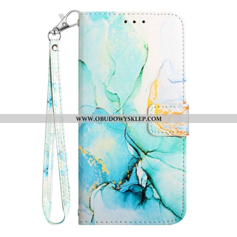 Etui Folio Do Xiaomi Redmi Note 13 5g Marmurowy Pasek