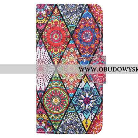 Etui Folio Do Xiaomi Redmi Note 13 Pro 4g Diamenty I Totem