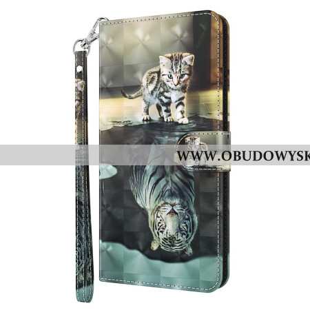 Etui Folio Google Pixel 8 Sen O Kotku Z Paskiem Etui Ochronne