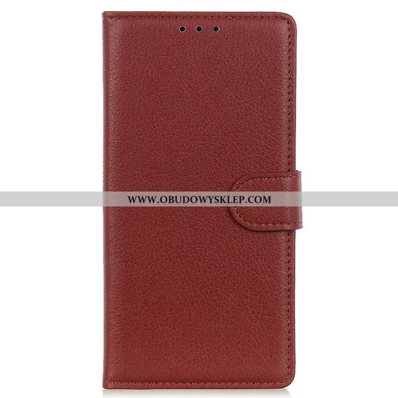 Etui Folio Google Pixel 8 Tradycyjna Sztuczna Skóra