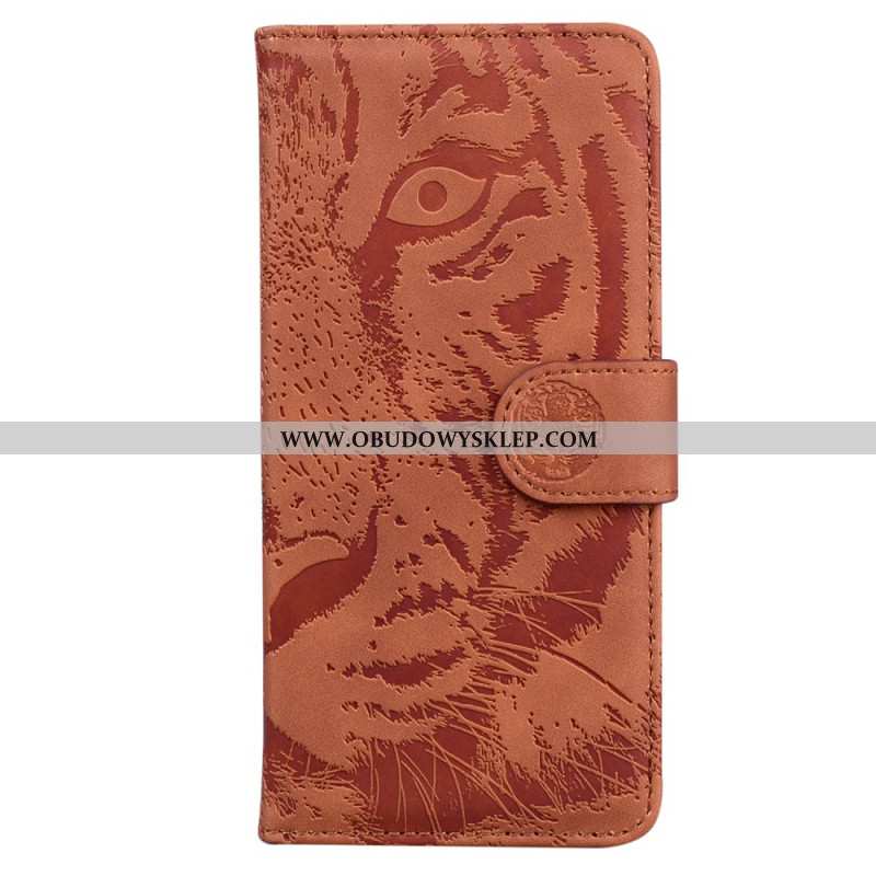 Etui Folio Google Pixel 8 Ślad Tygrysa Etui Ochronne
