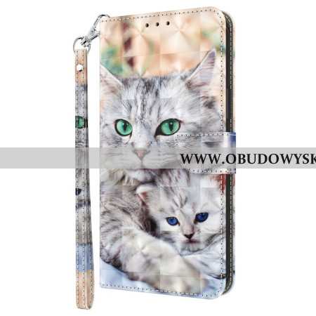 Etui Folio Google Pixel 9 Pro Xl Dwa Koty W Stringach