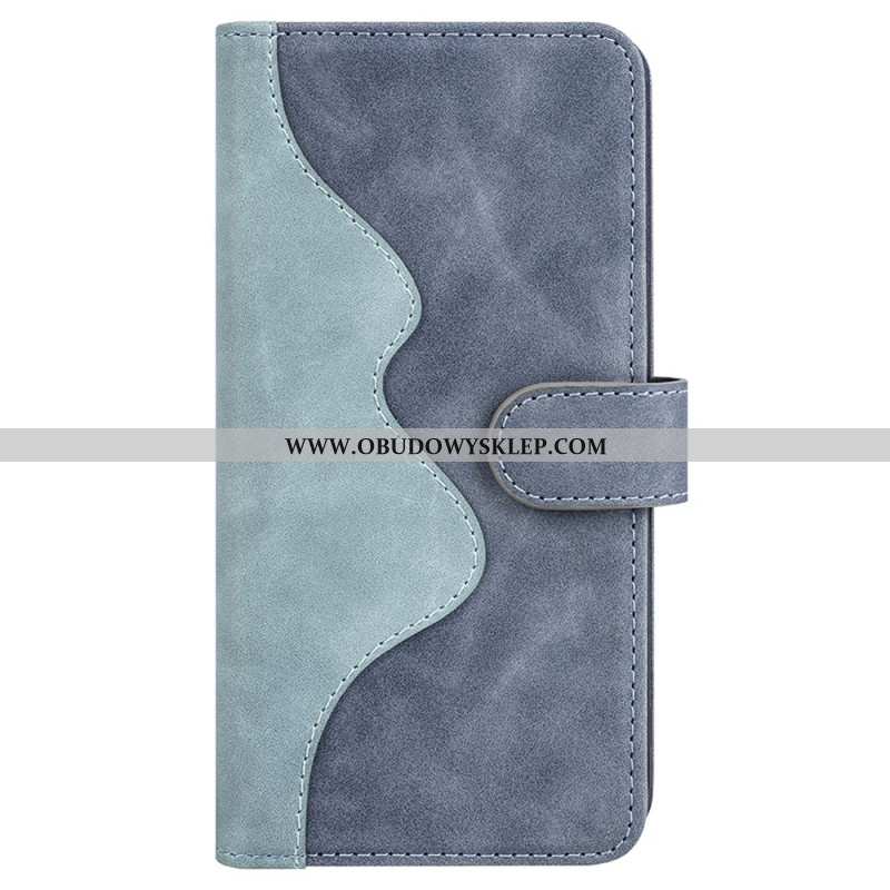 Etui Folio Oneplus 12 5g Dwukolorowy Projekt