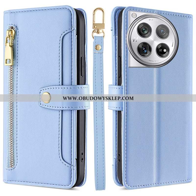 Etui Folio Oneplus 12 5g Smycz I Pasek Na Ramię Etui Ochronne