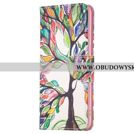 Etui Folio Oppo A98 5g Drzewo Życia Etui Ochronne