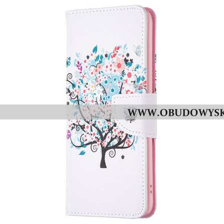 Etui Folio Oppo A98 5g Kwitnące Drzewo