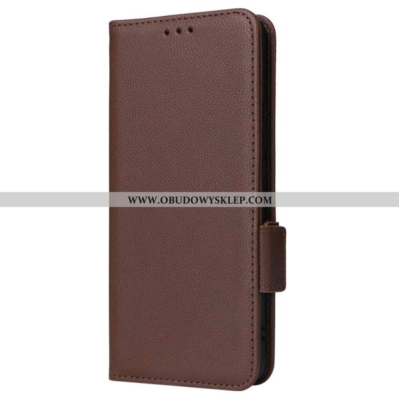 Etui Folio Oppo Reno 11 5g Tekstura Liczi Z Paskiem