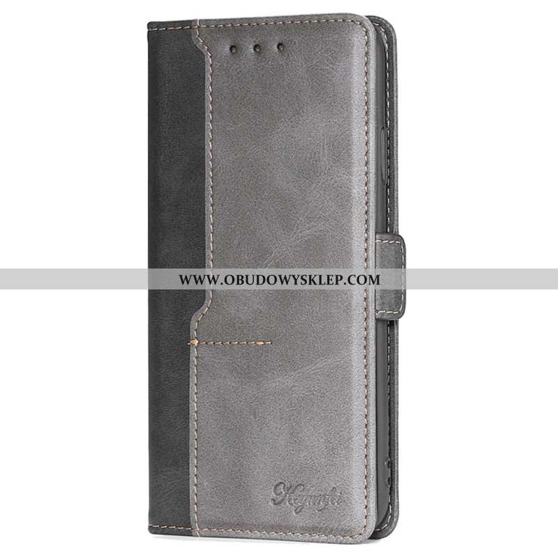 Etui Folio Oppo Reno 11f 5g Dwukolorowy Projekt Etui Ochronne