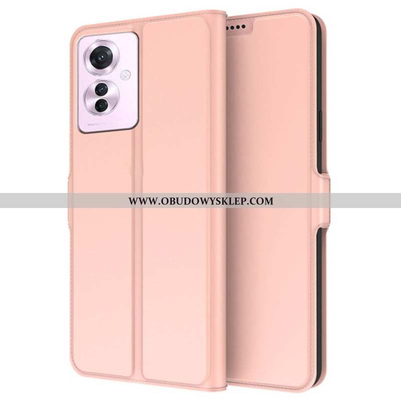 Etui Folio Oppo Reno 11f 5g Posiadacz Karty Etui Ochronne