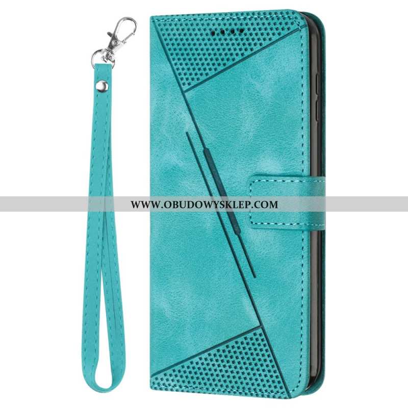 Etui Folio Realme 12 Pro / 12 Pro Plus Wzór Trójkątów