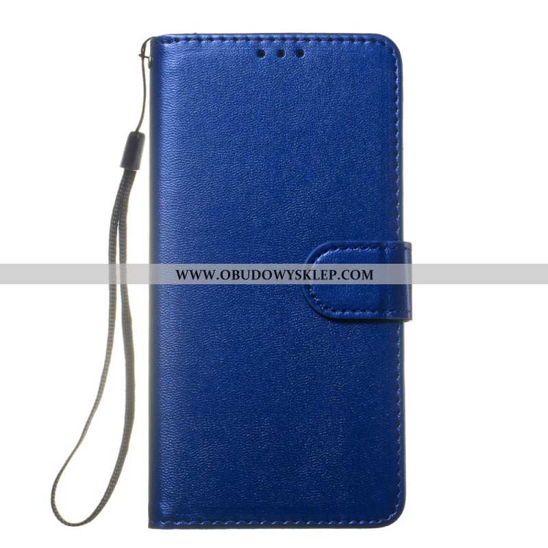 Etui Folio Samsung Galaxy A16 5g Gładki Z Paskiem
