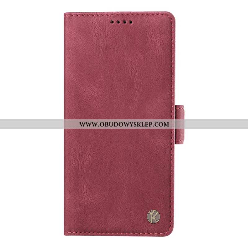 Etui Folio Samsung Galaxy A55 5g Efekt Zamszu Yikatu