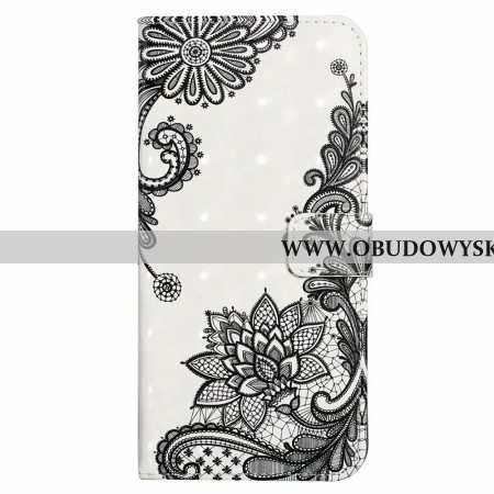 Etui Folio Samsung Galaxy S24 Fe Koronka