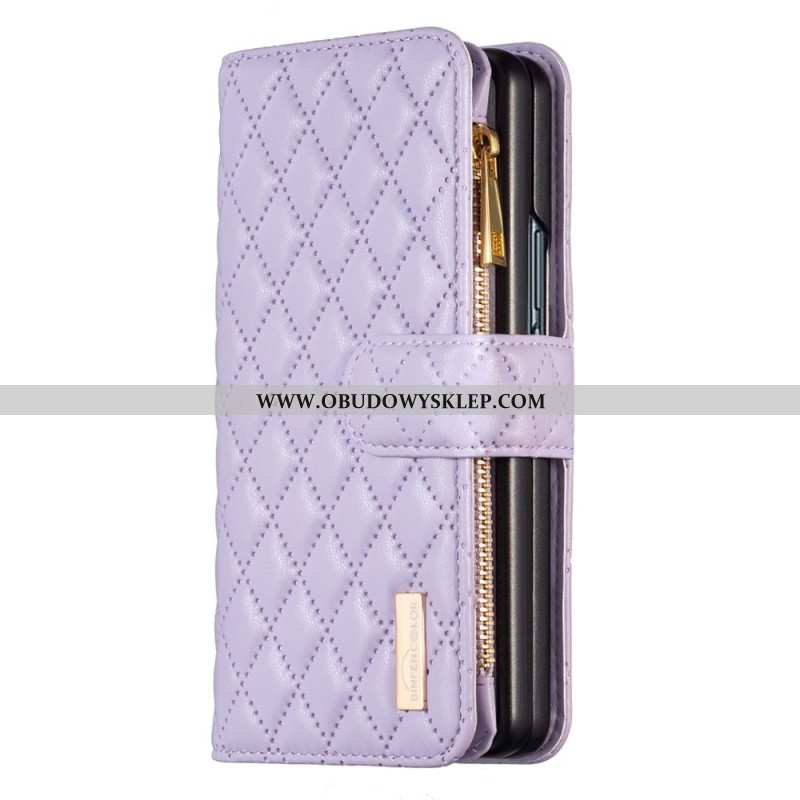 Etui Folio Samsung Galaxy Z Fold 5 Pikowana W Stylu Binfen Color Style Etui Ochronne